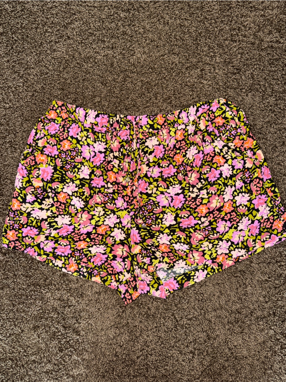 Hurley Pink Floral Shorts